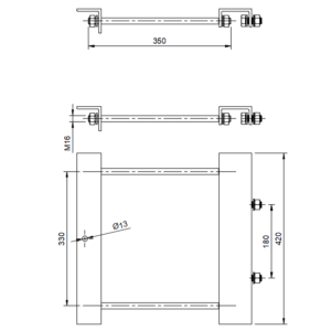 TMOK UNIVERZÁLIS FELERŐSÍTŐ VAS B-12-1300,1800-ra (1127)