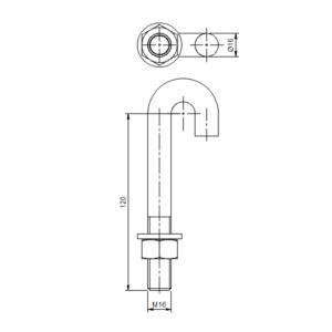 KAMPÓS CSAVAR  120mm (160)