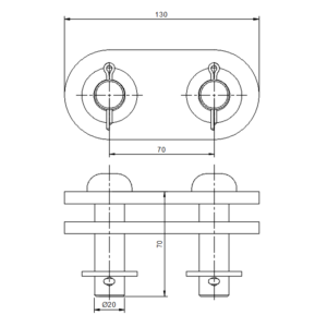 EGYENES KETTŐSSZEM (668)