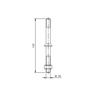 SZIGETELŐTARTÓ KT35-EA M16 (67)
