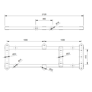 FESZÍTŐ KER.TARTÓ (691)