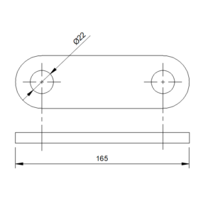 EGYENES SZEM 20kV-OS FESZ.SZIGETELŐHÖZ (719)