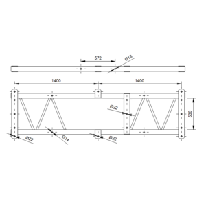 FESZÍTŐ KER.TARTÓ (754)
