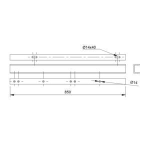 OSZLOPKAPCSOLÓ FELERŐSÍTŐ (755)