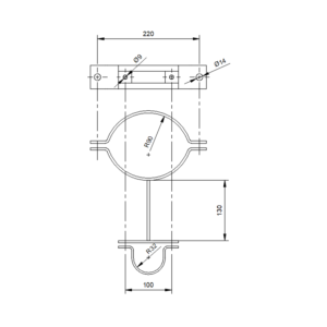 VÉDŐCSŐ RÖGZÍTŐ  F.o. (758)