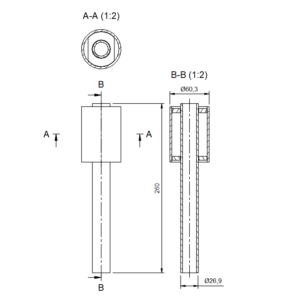 ILLESZTŐ ELEM 60/27mm (820)