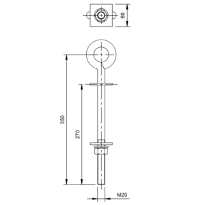 FESZ.GYŰR.CSAVAR M20x270 (979)