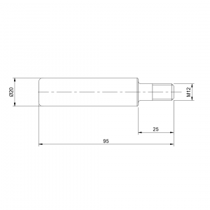 Földelőcsap NAF oszlophoz (222)