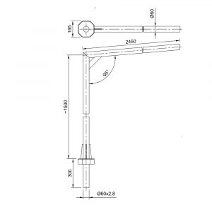LÁMPAKAR ACÉL B31 1,5/2,3 (563)