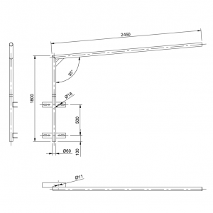 LÁMPAKAR ACÉL C31 1,7/2,3 vasbetonra (569)